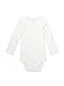 Carter's 100% Cotton Solid White Long Sleeve Onesie 18-24 MO / 24 MO - photo 2