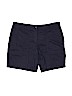 Eileen Fisher 100% Organic Cotton Blue Shorts Size 12 - photo 1