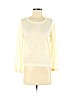 H&M 100% Polyester Ivory Long Sleeve Top Size XS - photo 1