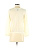 H&M 100% Polyester Ivory Long Sleeve Top Size XS - photo 2