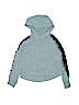 Justice 100% Nylon Blue Pullover Hoodie Size 6 - 7 - photo 1