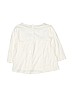 Gap Kids 100% Cotton Ivory Long Sleeve Top Size 6 - 7 - photo 2