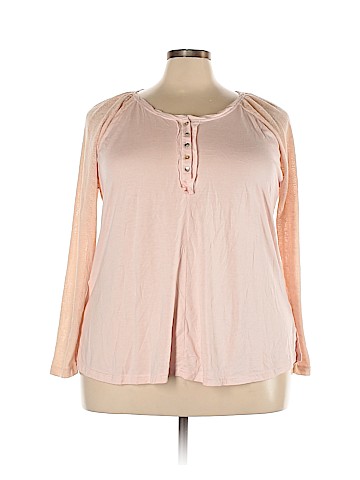 Weekend Suzanne Betro Long Sleeve Henley (view 1)