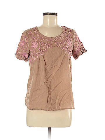 Lucky Brand Short Sleeve Blouse (view 1)