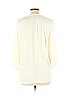 Ann Taylor LOFT Ivory 3/4 Sleeve Blouse Size L (petite) - photo 2