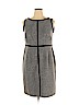 Jones Studio Gray Casual Dress Size 16 (petite) - photo 1