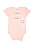 Carter's 100% Cotton Pink Short Sleeve Onesie 6-9 MO / 9 MO - photo 1