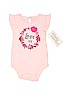 Baby Starters 100% Cotton Pink Short Sleeve Onesie 3-6 MO / 6 MO - photo 1