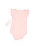 Baby Starters 100% Cotton Pink Short Sleeve Onesie 3-6 MO / 6 MO - photo 2