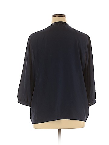 Old Navy 3/4 Sleeve Blouse (view 2)