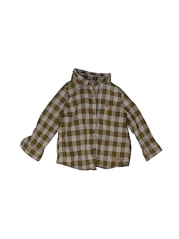 Zara Baby Long Sleeve Button-Down Shirt (view 1)