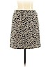 Ann Taylor LOFT 100% Polyester Tan Casual Skirt Size 2 (petite) - photo 2