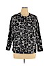 Croft & Barrow 100% Cotton Black Cardigan Size 2X - photo 1