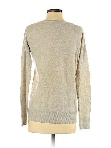 Aqua Cashmere Pullover Sweater (view 2)