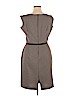 Karin Stevens 100% Polyester Gray Casual Dress Size 16 - photo 2