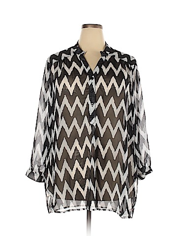 Cato 3/4 Sleeve Blouse (view 1)