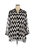 Cato 100% Polyester Black 3/4 Sleeve Blouse Size 22 - 24 - photo 1