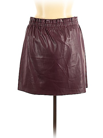 Ann Taylor LOFT Faux Leather Skirt (view 2)