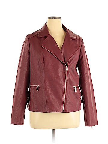 a.n.a. A New Approach Faux Leather Jacket (view 1)