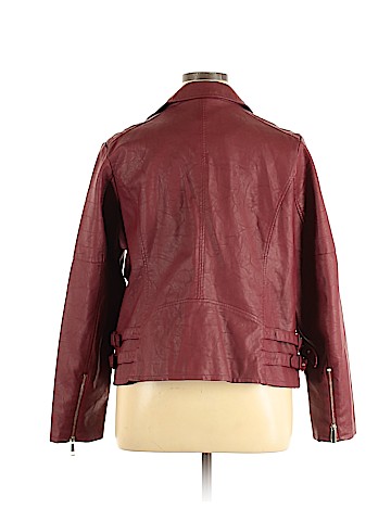 a.n.a. A New Approach Faux Leather Jacket (view 2)