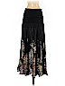 Indikka 100% Cotton Black Casual Skirt Size S - photo 2