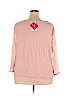 Together 100% Polyester Pink 3/4 Sleeve Blouse Size 18 - photo 2