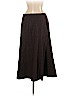 Les Copains Brown Wool Skirt Size EU (FR) 42 / US 10 - photo 2