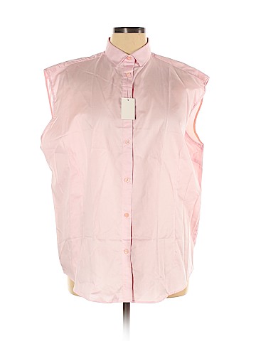 Assorted Brands Sleeveless Button-Down Shirt (view 1)
