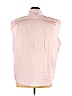Assorted Brands 100% Cotton Pink Sleeveless Button-Down Shirt Size 2X - photo 2