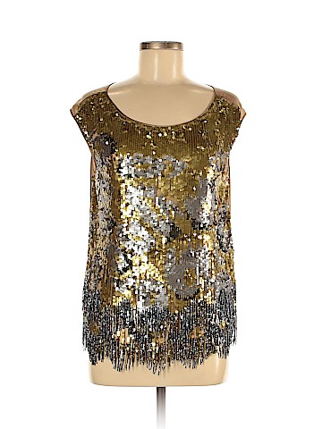 Magaschoni Sleeveless Silk Top (view 1)