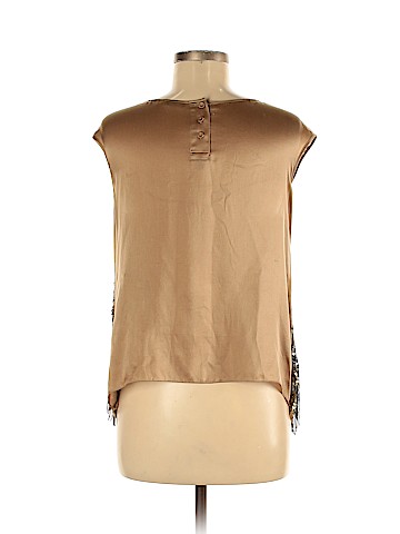 Magaschoni Sleeveless Silk Top (view 2)