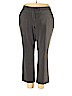 Investments II Gray Dress Pants Size 18 - photo 1