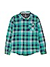 Shaun White 100% Cotton Blue Long Sleeve Button-Down Shirt Size 16 - photo 1