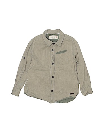 Zara Long Sleeve Button-Down Shirt (view 1)