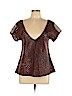MAURIZIO 100% Leather Brown Leather Top Size EU 42 / US 12 - photo 1