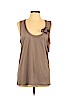 Ann Taylor Tan Sleeveless Top Size XL - photo 1