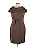 Karin Stevens 100% Polyester Tan Casual Dress Size 16 - photo 1