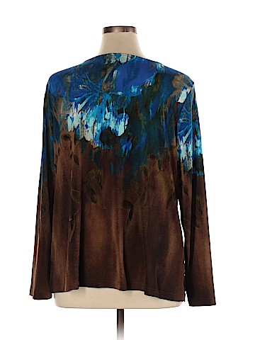 Bob Mackie Long Sleeve Top (view 2)