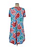 Crown & Ivy Blue Casual Dress Size XL - photo 2
