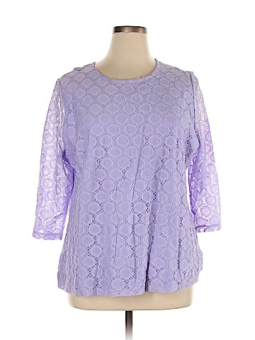 Denim + Company 3/4 Sleeve Top (view 1)