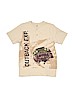 Gymboree 100% Cotton Tan Short Sleeve Henley Size 12 - photo 1
