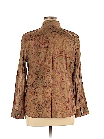 Lauren by Ralph Lauren Long Sleeve Button-Down Shirt (view 2)