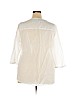 Croft & Barrow 100% Cotton White 3/4 Sleeve Button-Down Shirt Size 2X - photo 2