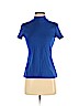 Babaton Blue Short Sleeve Blouse Size S - photo 1