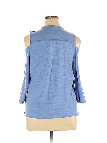 Democracy 3/4 Sleeve Top (view 2)