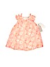 CALVIN KLEIN JEANS 100% Polyester Floral Pink Dress Size 6-9 mo - photo 1