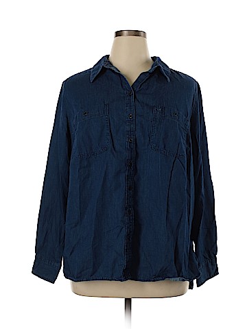 Riders by Lee Long Sleeve Button-Down Shirt (view 1)