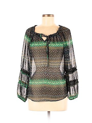 Romeo & Juliet Couture Long Sleeve Blouse (view 1)