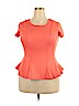 By & By Pink Short Sleeve Top Size XL - photo 1