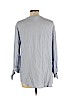 H&M 100% Modal Blue 3/4 Sleeve Blouse Size 10 - photo 2